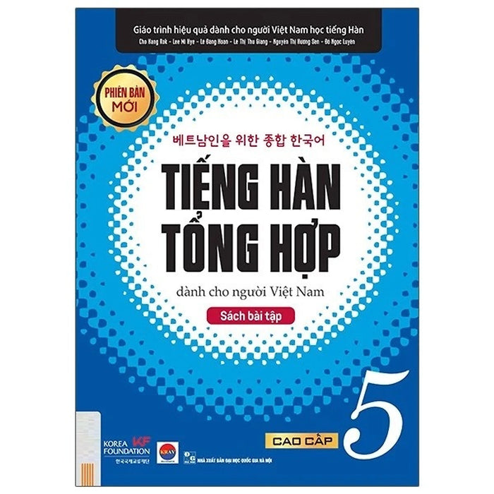 Tiếng Hàn Tổng Hợp Dành Cho Người Việt Nam: Sách Bài Tập Cao Cấp 5