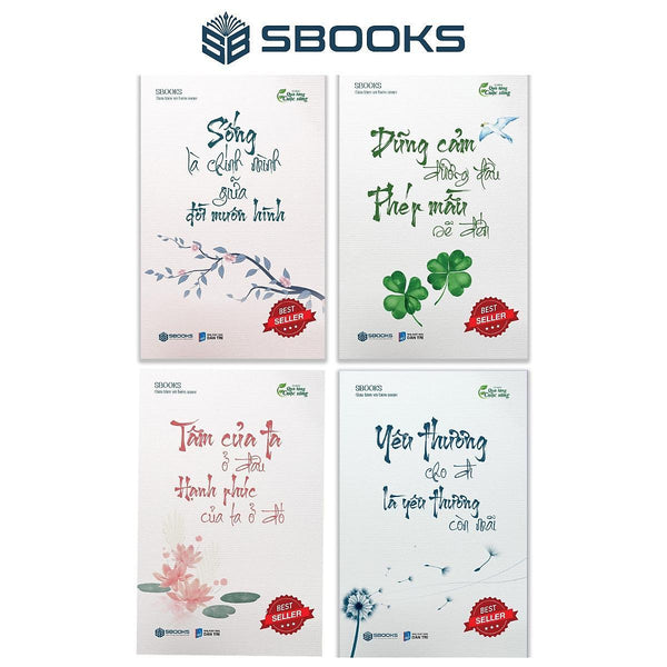 Sách Combo 4 Cuốn Quà Tặng Cuộc Sống - Sbooks