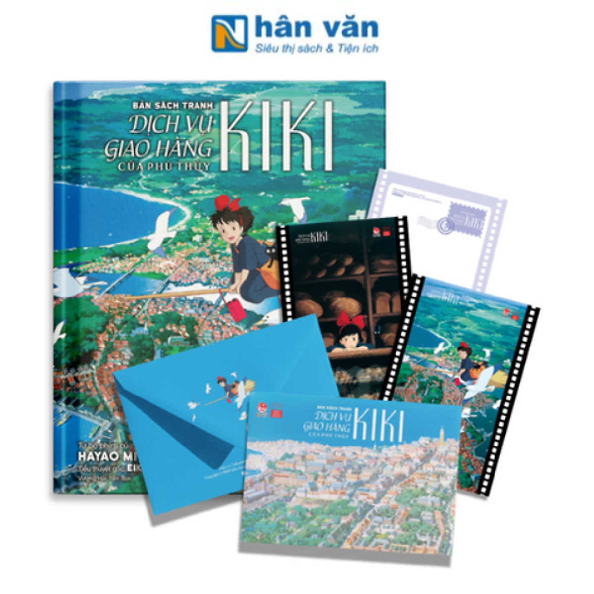 Dịch Vụ Giao Hàng Của Phù Thủy Kiki - Bản Sách Tranh - Tặng Kèm Set 2 Postcard + Phong Thư