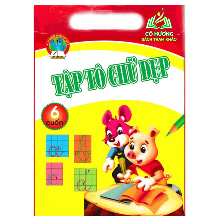 Sách- Bộ Túi Tập Tô Chữ Đẹp (6 Cuốn)