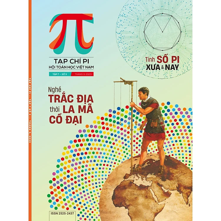 Tạp chí Pi - Hội Toán Việt Nam/Trọn bộ 10 cuốn - 12 số năm 2023