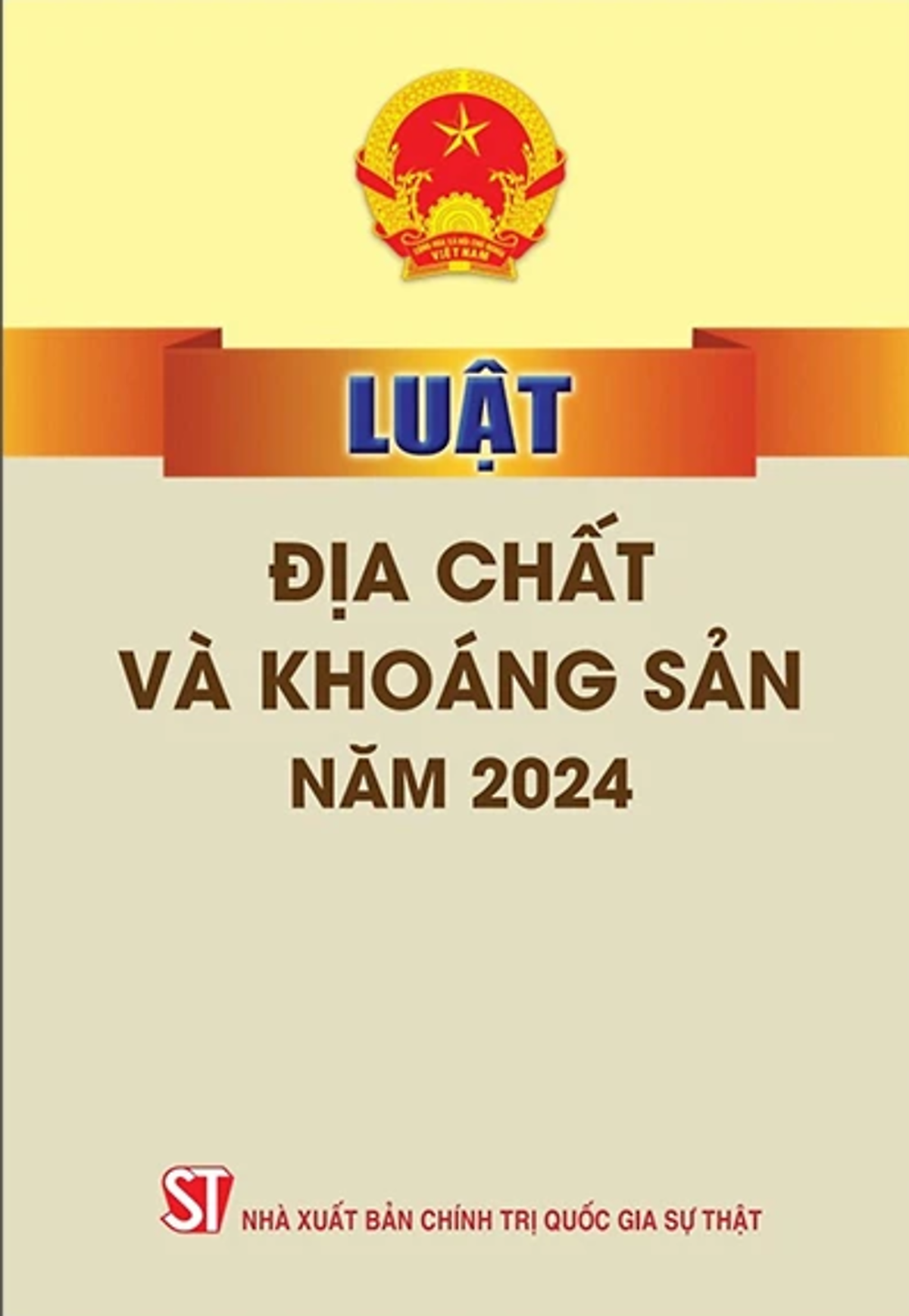 Luật Địa Chất Và Khoáng Sản Năm 2024