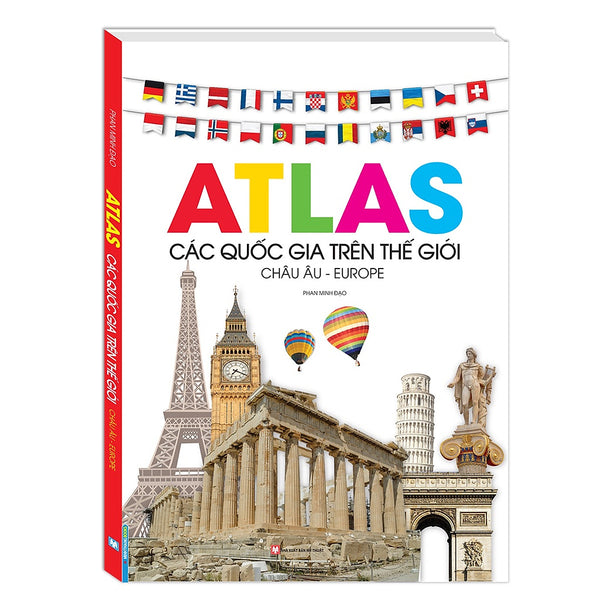 Sách - Atlas Các Quốc Gia Trên Thế Giới - Châu Âu -Europe
