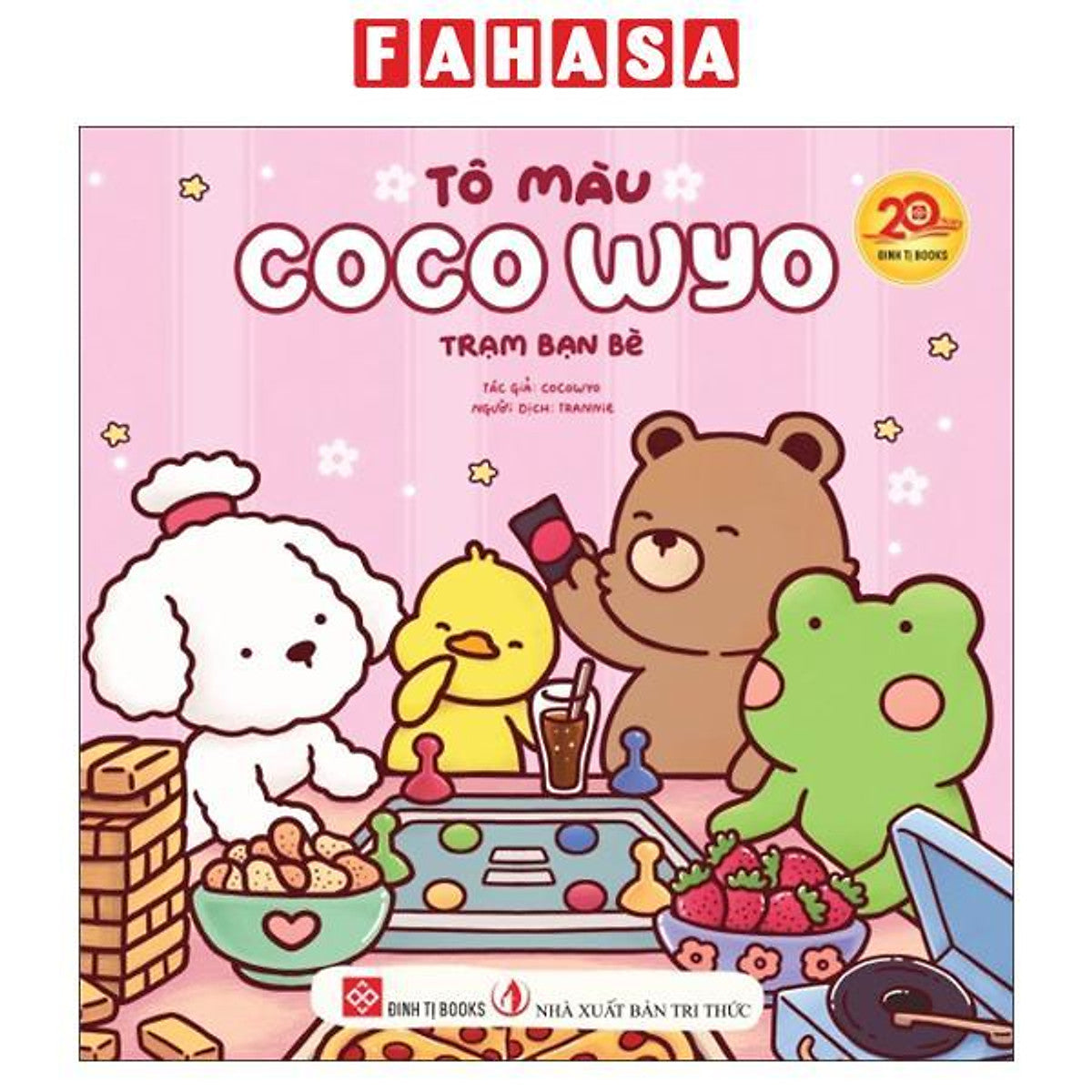 Sách - Tô Màu Coco Wyo - Trạm Bạn Bè