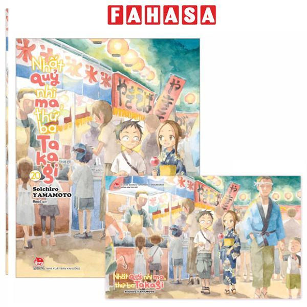 Sách - Nhất Quỷ Nhì Ma, Thứ Ba Takagi - Tập 20 - Tặng Kèm Postcard
