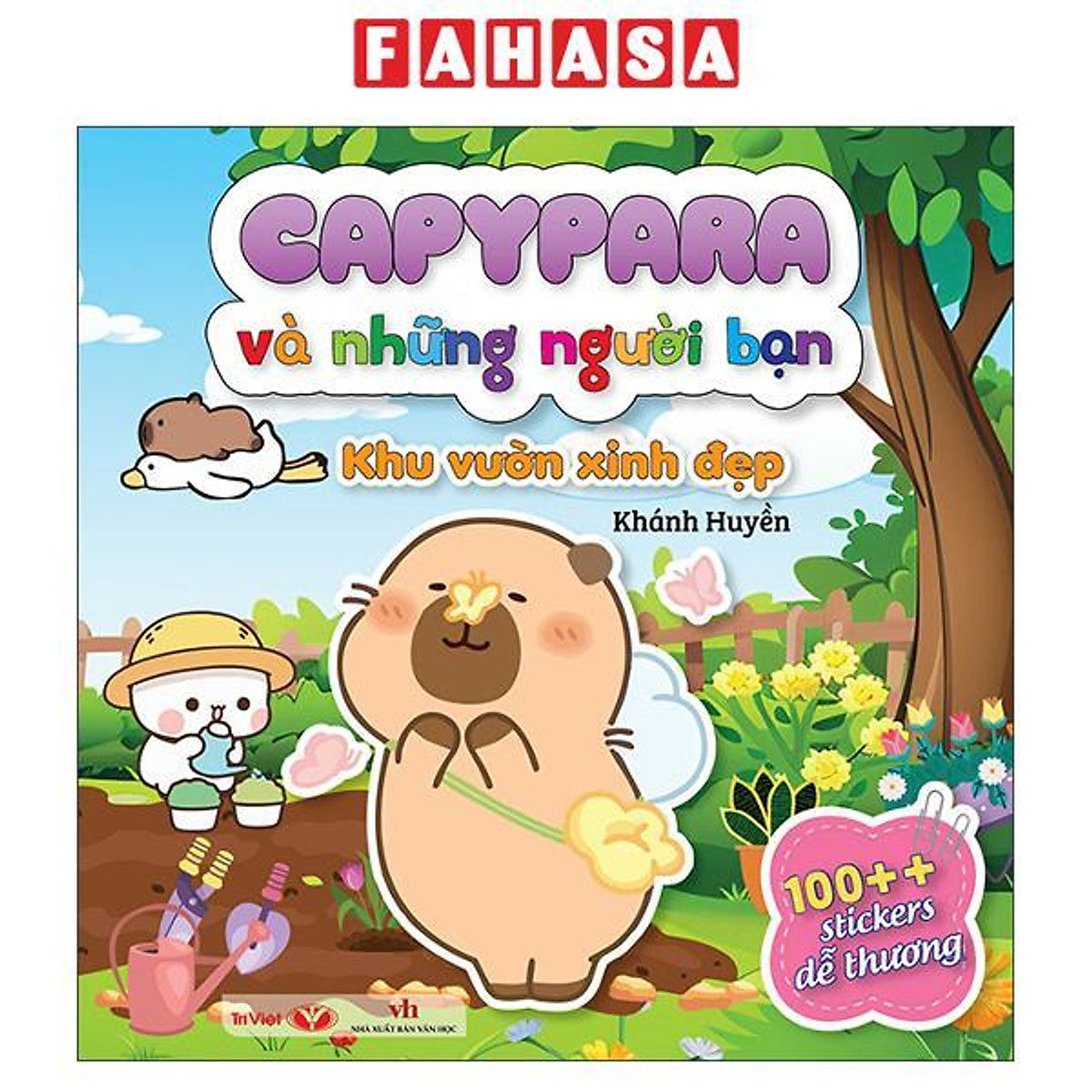 Sách - Capybara Và Những Người Bạn - Khu Vườn Xinh Đẹp