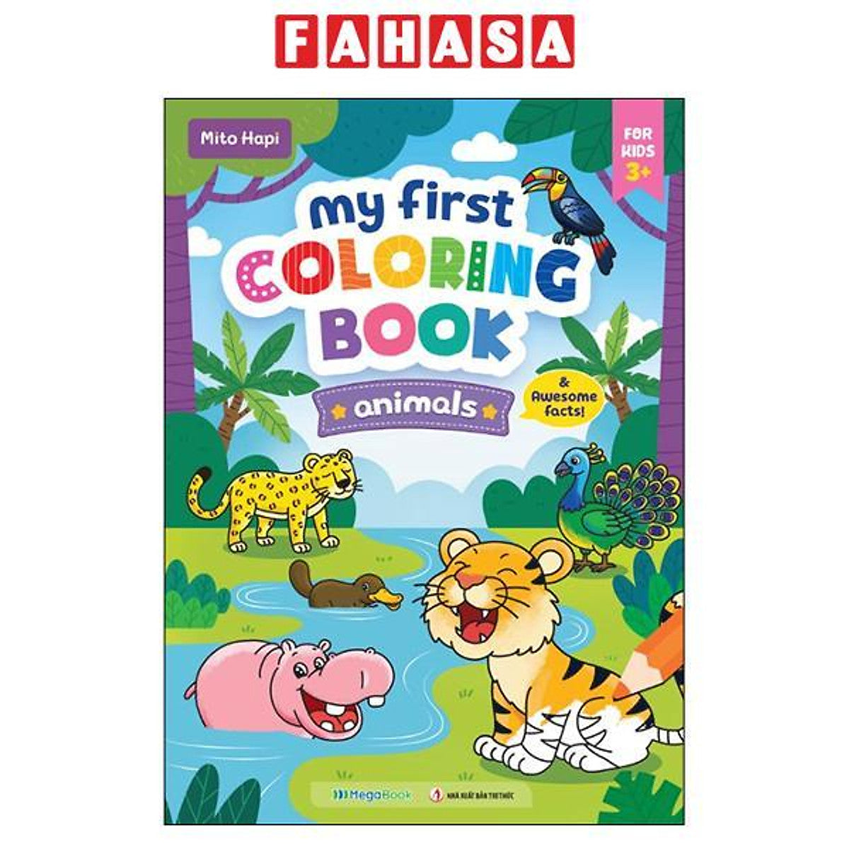 Sách - My First Coloring Book - Animals