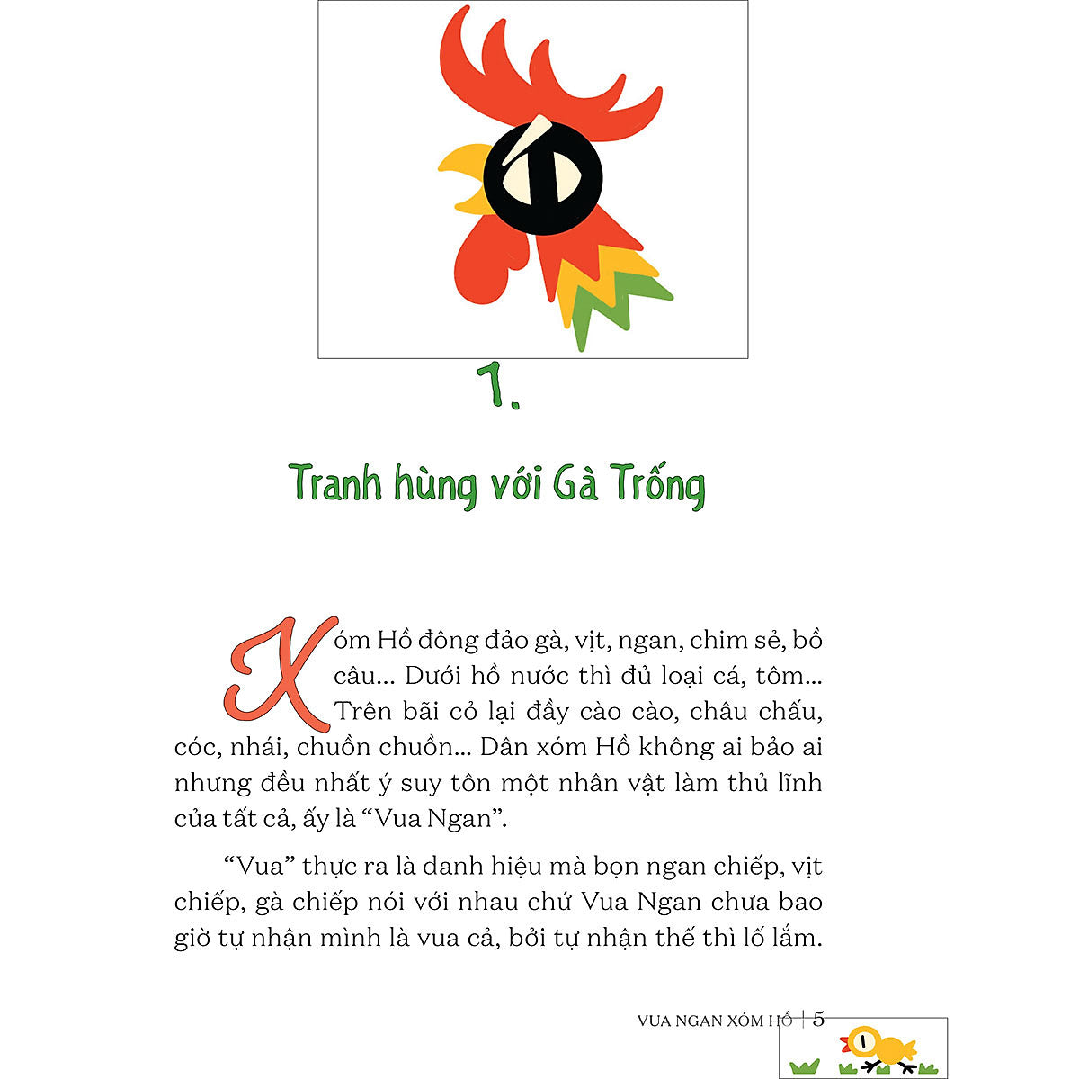 Tủ Sách Tuổi Thần Tiên - Vua Ngan Xóm Hồ