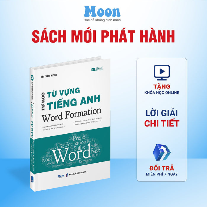 Sách Tự Học Từ Vựng Tiếng Anh Word Formation - Moonbook – Sách Tiếng Việt