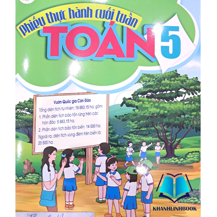 Sách - Phiếu Thực Hành Cuối Tuần Toán 5 (Cánh Diều)