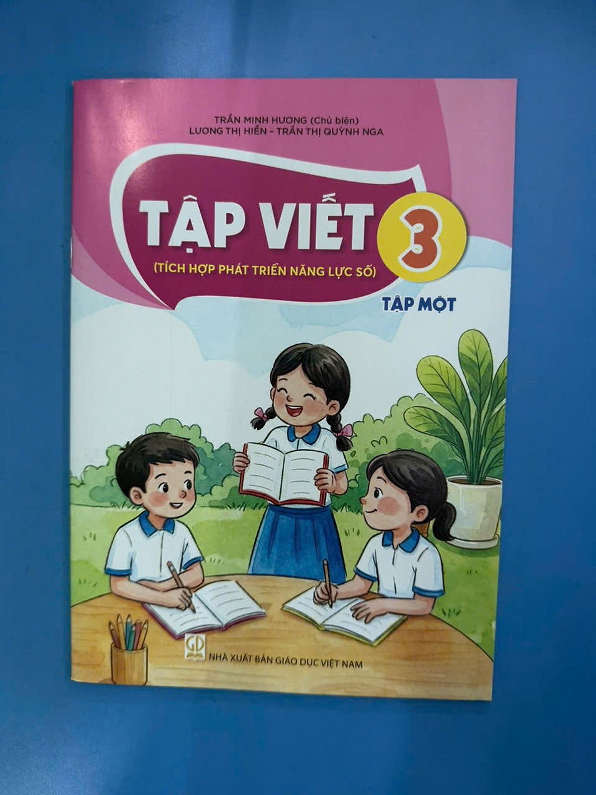 Sách Tập Viết 3- Tập Một- Tích Hợp Phát Triển Năng Lực Số (Kèm Nilon Bọc Sách, Nhãn Tên)