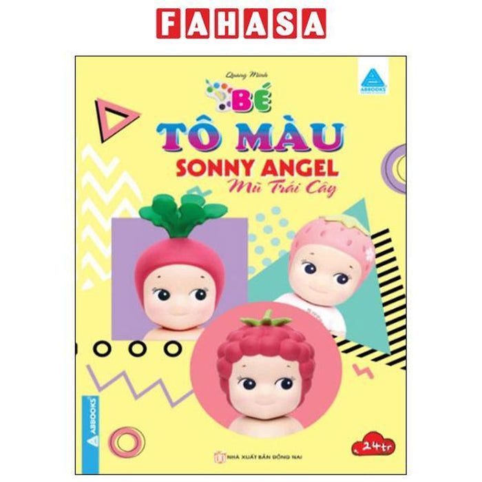 Sách - Bé Tô Màu - Sonny Angel - Mũ Trái Cây