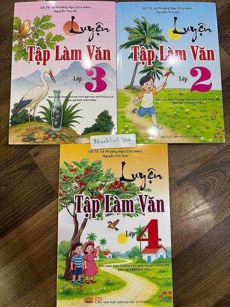Sách - Luyện Tập Làm Văn Lớp 2 3 4 - Bám Sát Sgk Cánh Diều