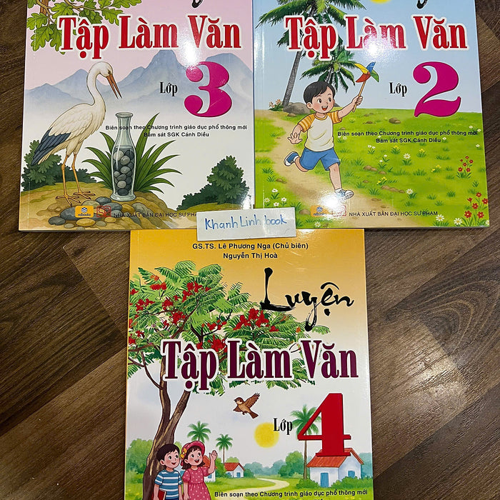 Sách - Luyện Tập Làm Văn Lớp 2 3 4 - Bám Sát Sgk Cánh Diều