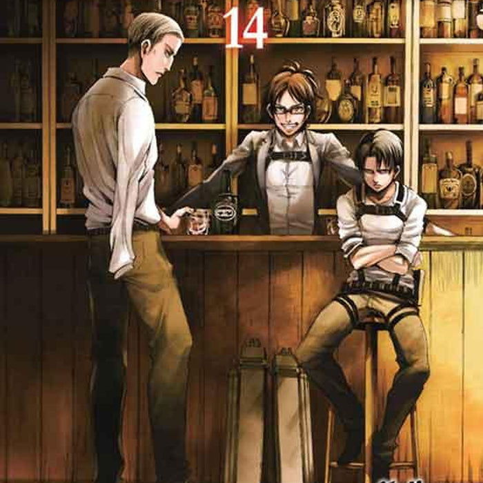 Attack On Titan - Tập 14 (Bản Thường) (Tặng Bookmark Nam Châm)