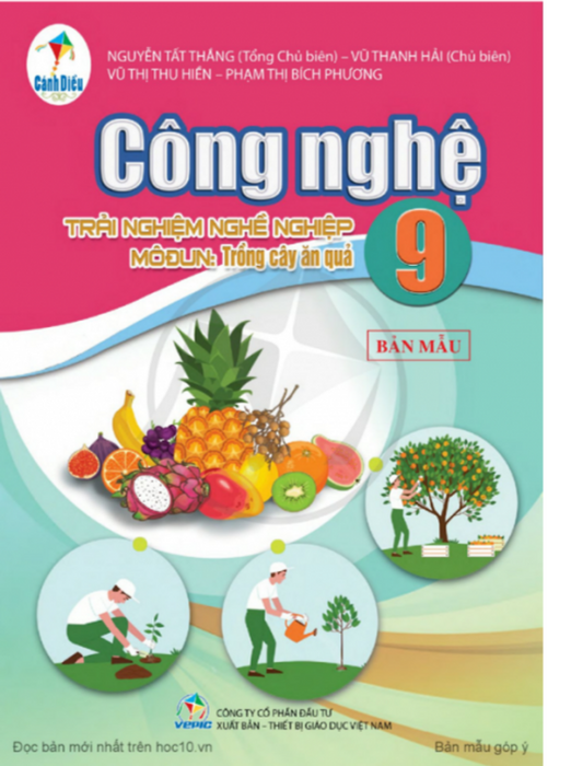 Sách Giáo Khoa Công Nghệ 9- Trồng Cây Ăn Quả- Cánh Diều