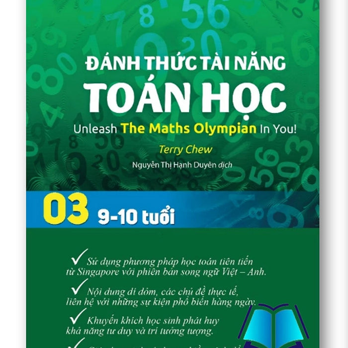 Sách - Đánh Thức Tài Năng Toán Học 3 (9 - 10 Tuổi)