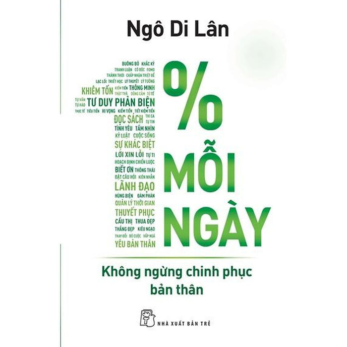 Sách - 1% Mỗi Ngày - Không Ngừng Chinh Phục Bản Thân (Nxb Trẻ)