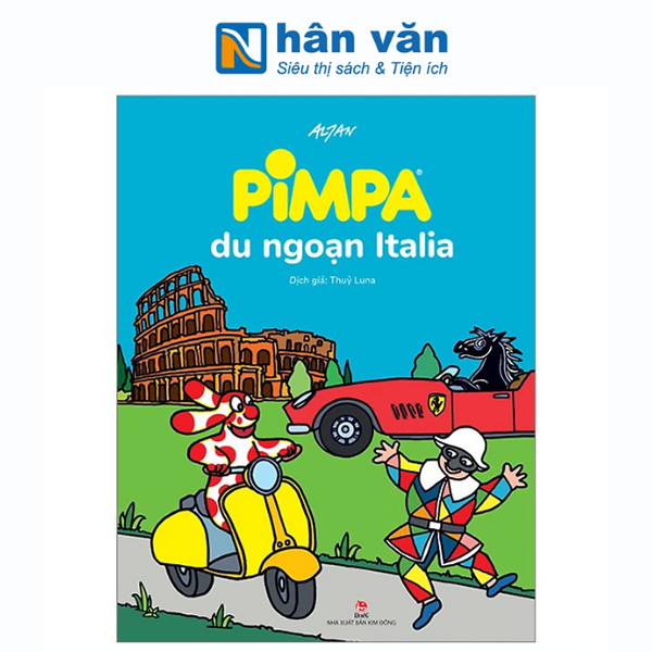 Pimpa Du Ngoạn Italia - Bìa Cứng