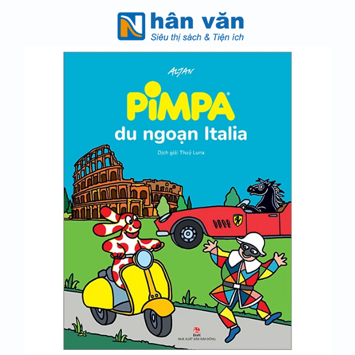 Pimpa Du Ngoạn Italia - Bìa Cứng