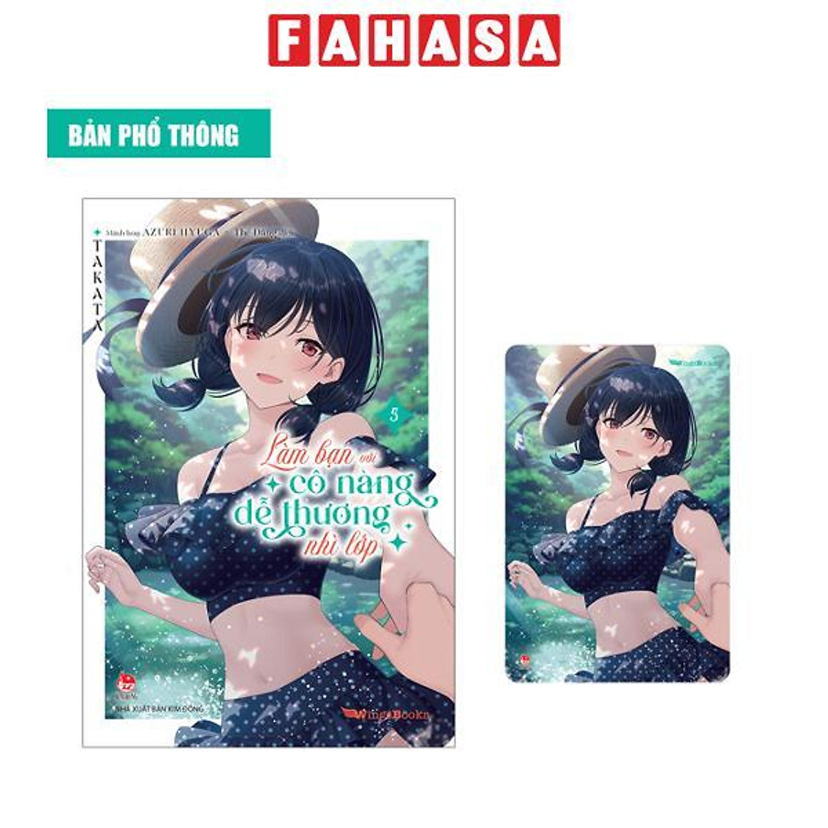 Sách - Làm Bạn Với Cô Nàng Dễ Thương Nhì Lớp - Tập 5 - Tặng Kèm Postcard