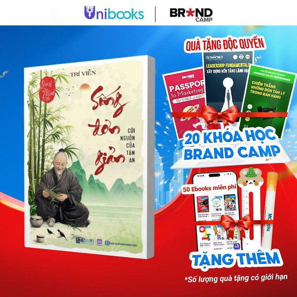 Sách - Bách Trí Minh Đạo: Sống Đơn Giản - Cội Nguồn Của Tâm An - Bizbooks
