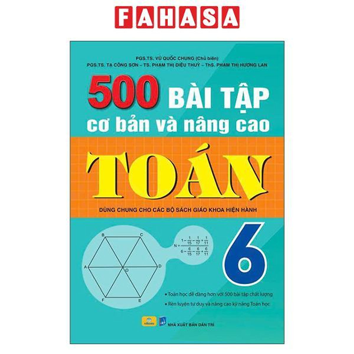 Sách - 500 Bài Tập Cơ Bản Và Nâng Cao Toán 6