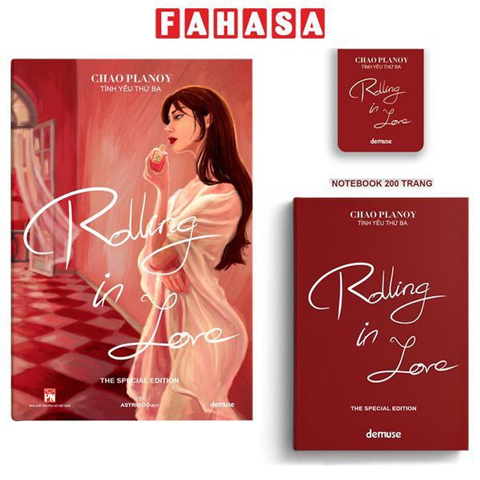 Sách - Rolling In Love - Tình Yêu Thứ Ba - Tặng Kèm Bookmark Nam Châm + Sổ Tay A6