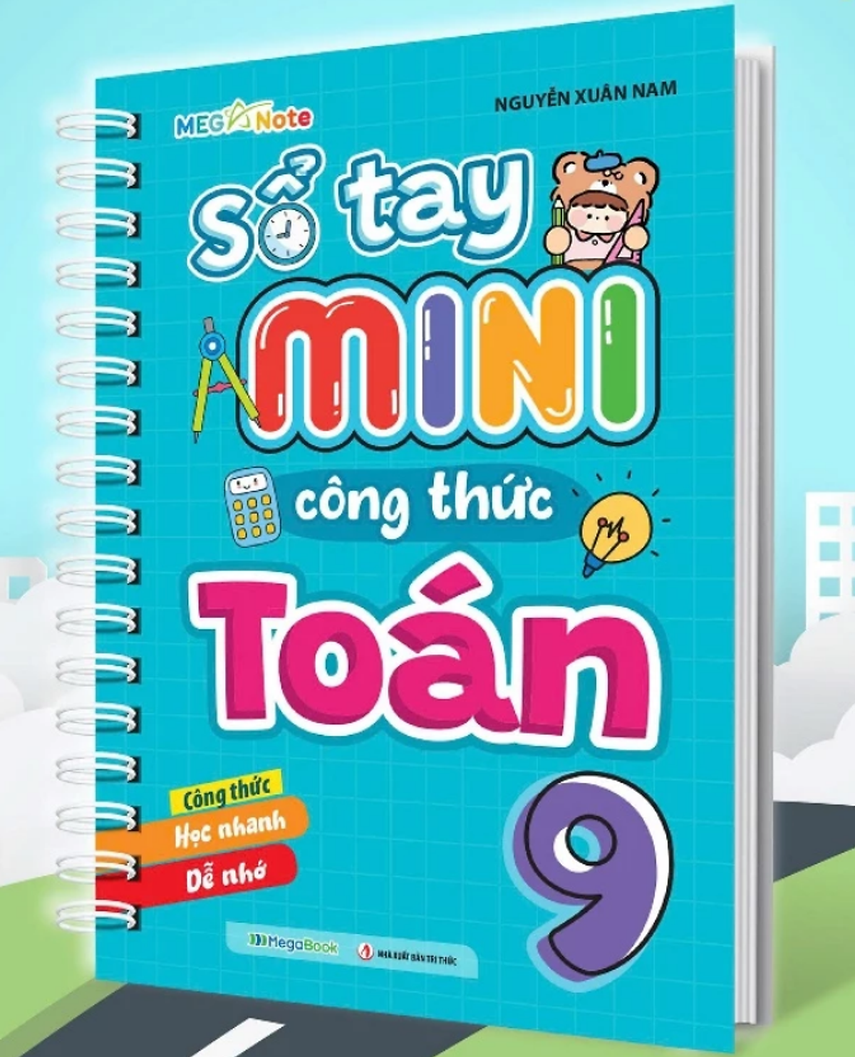 Sách - Sổ Tay Mini Công Thức Toán 9 (Mg)