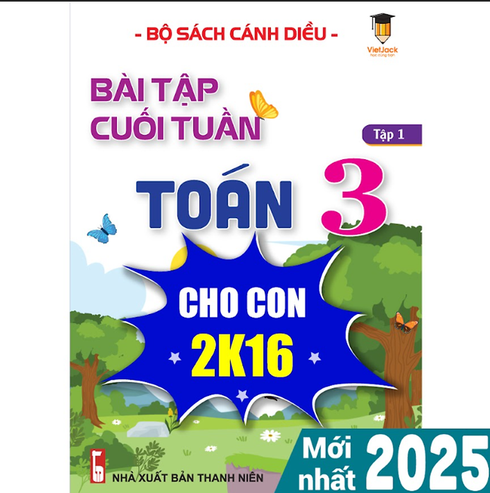 Sách Bài Tập Cuối Tuần Toán Lớp 3 Cánh Diều (Học Kì 1) Vietjack
