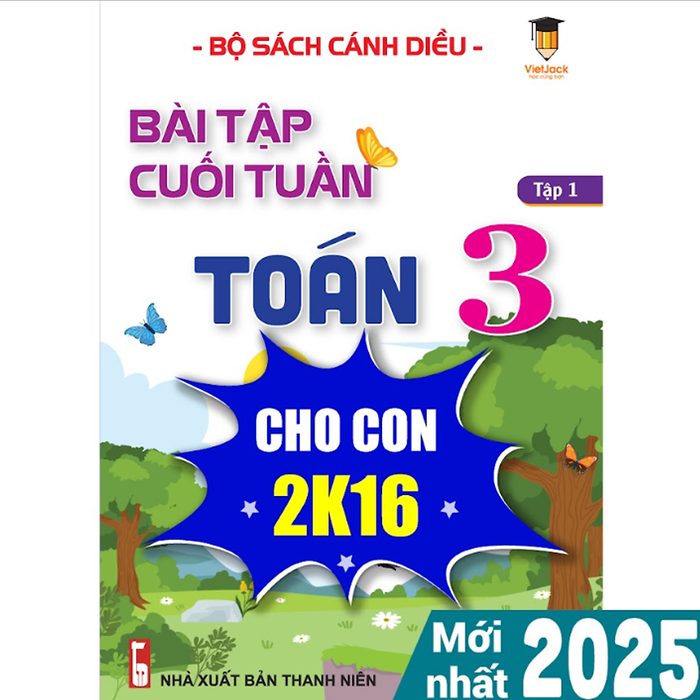 Sách Bài Tập Cuối Tuần Toán Lớp 3 Cánh Diều (Học Kì 1) Vietjack