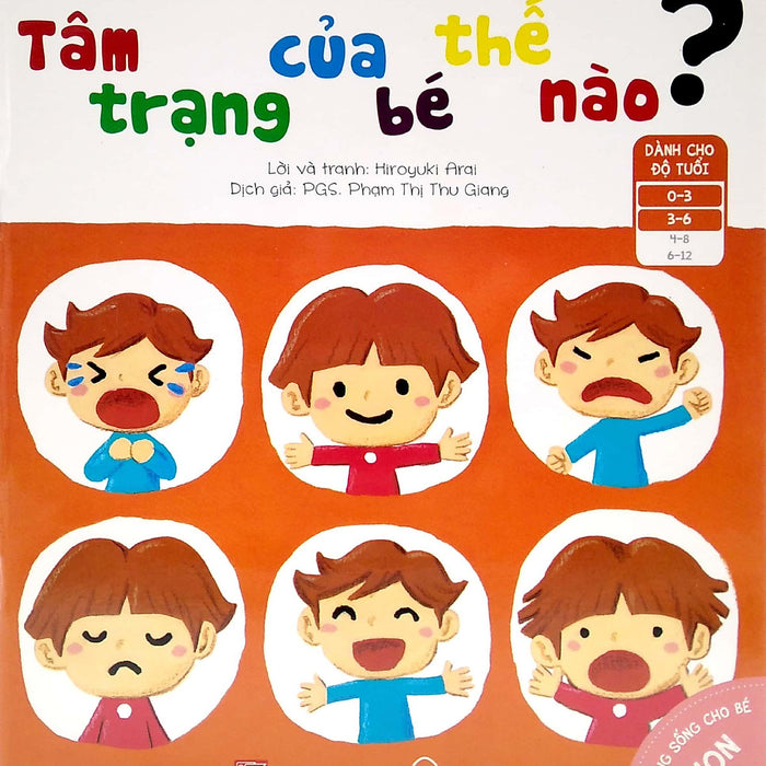 Sách Ehon Kỹ Năng Sống Cho Bé - Tâm Trạng Của Bé Thế Nào