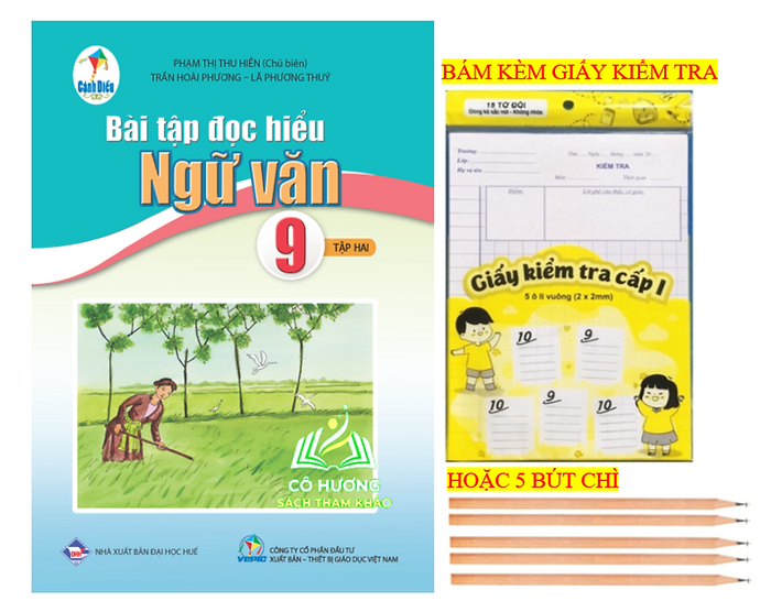 Sách - Bài Tập Đọc Hiểu Ngữ Văn 9 - Tập 2 (Cánh Diều)