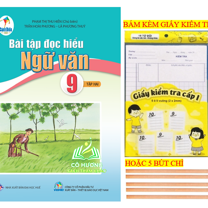 Sách - Bài Tập Đọc Hiểu Ngữ Văn 9 - Tập 2 (Cánh Diều)