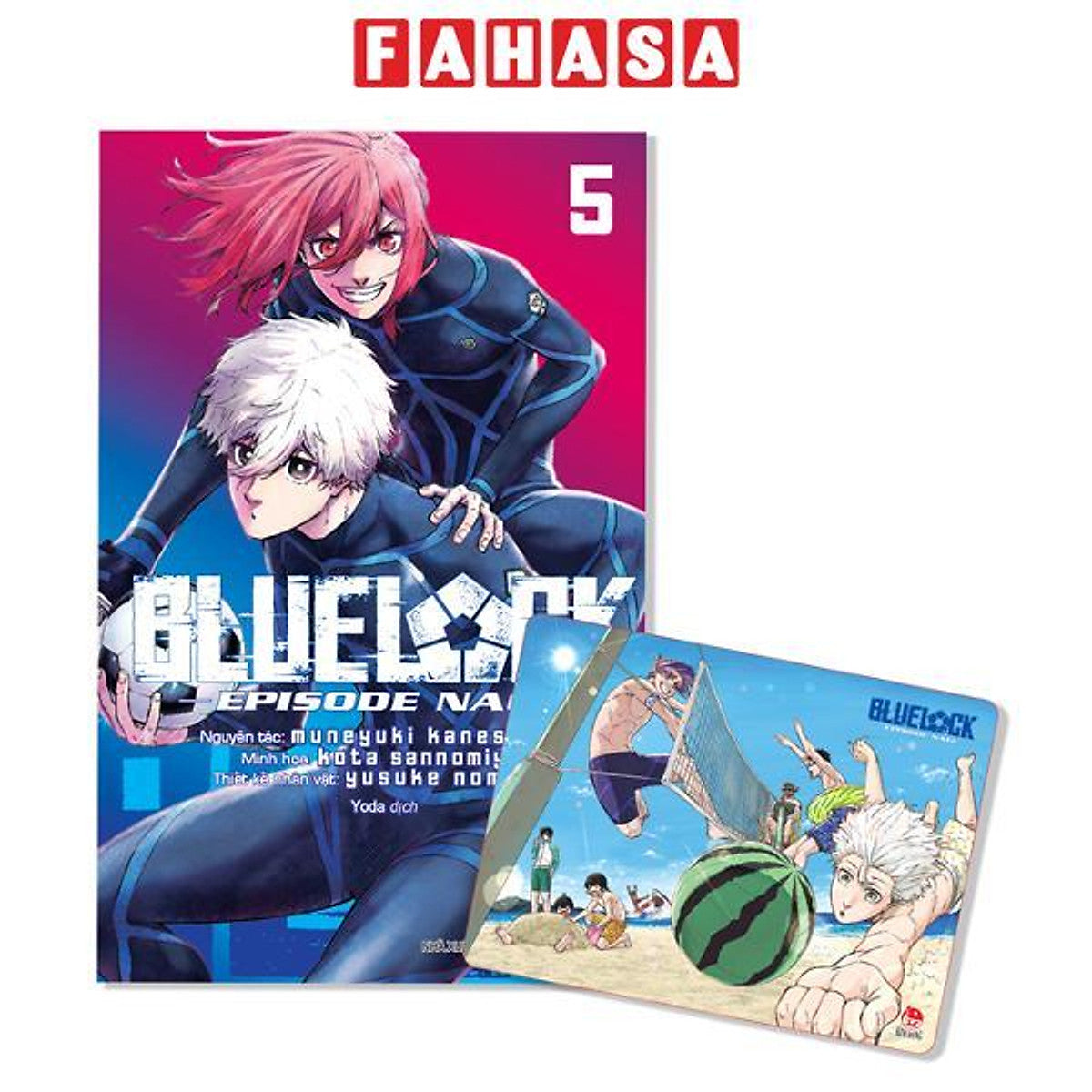Sách - Bluelock - Episode Nagi - Tập 5 - Tặng Kèm Card Pvc