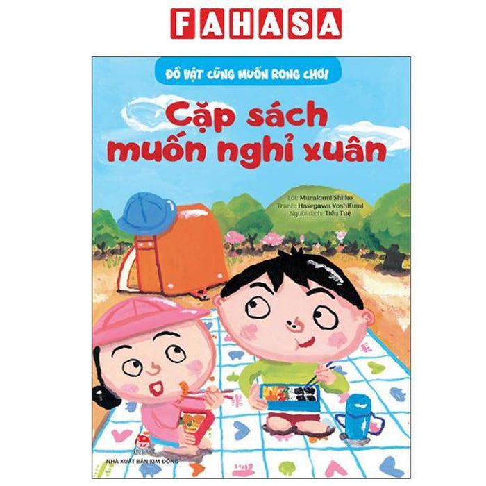 Sách - Đồ Vật Cũng Muốn Rong Chơi - Cặp Sách Muốn Nghỉ Xuân