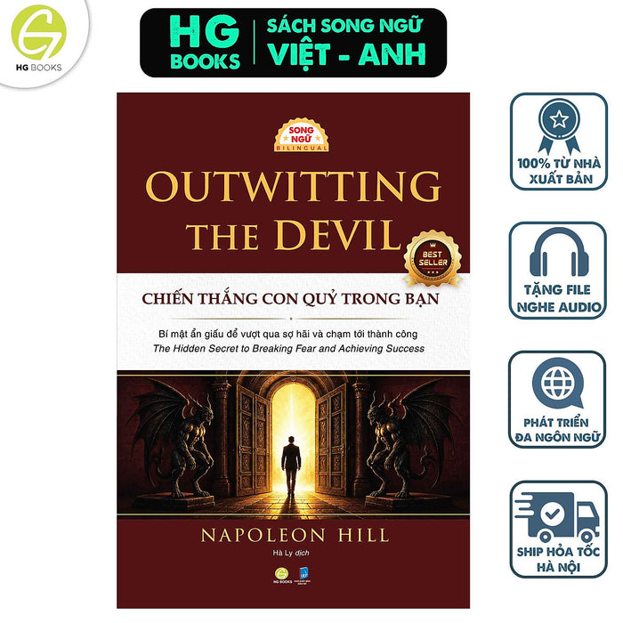 Sách Song Ngữ Chiến Thắng Con Quỷ Trong Bạn (Outwitting The Devil) - Bí Quyết Tự Do Và Thành Công + Tặng Kèm Audio