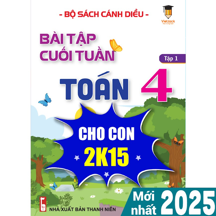 Sách - Bài Tập Cuối Tuần Toán Lớp 4 Cánh Diều (Học Kì 1) Vietjack