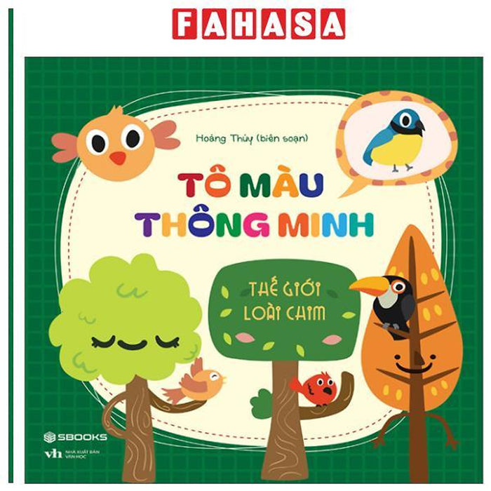 Sách - Tô Màu Thông Minh - Thế Giới Loài Chim