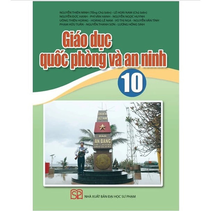 Sách Giáo Khoa - Giáo Dục Quốc Phòng Và An Ninh 10 - Cánh Diều