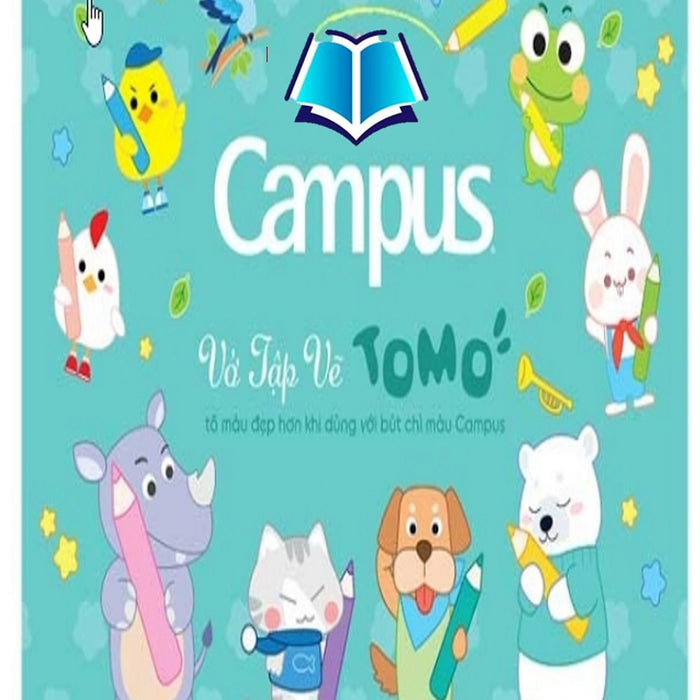 Vở Vẽ Lò Xo A4 Hồng Hà, Campus