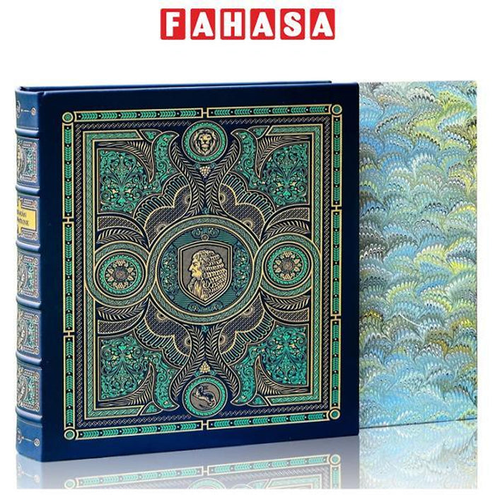 Sách - Ngụ Ngôn La Fontaine - Ấn Bản Giới Hạn - Bìa Da