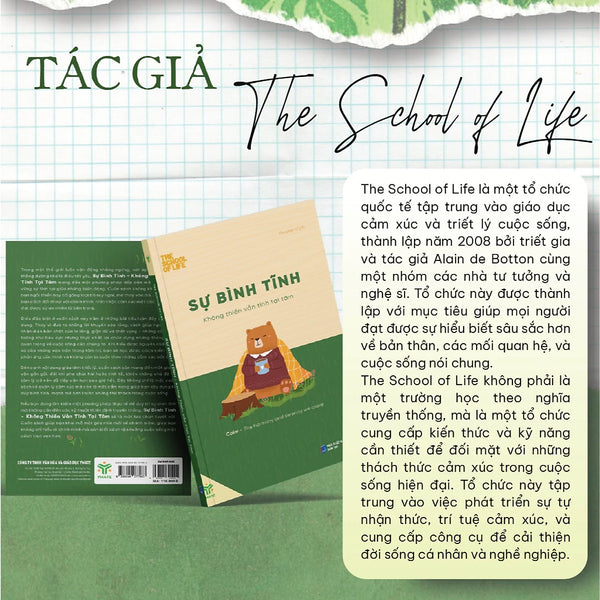 Sự Bình Tĩnh - Không Thiền Vẫn Tĩnh Tại Tâm - Vững Vàng Trước Những Thử Thách - Ymate Books