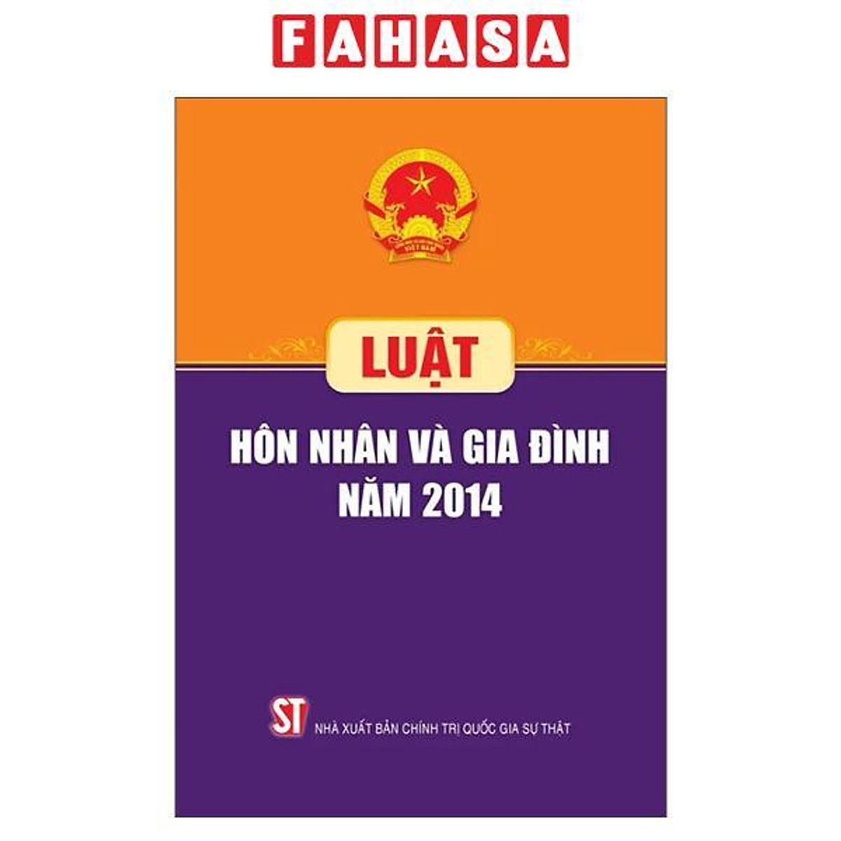 Sách - Luật Hôn Nhân Và Gia Đình Năm 2014 (Tái Bản 2026)
