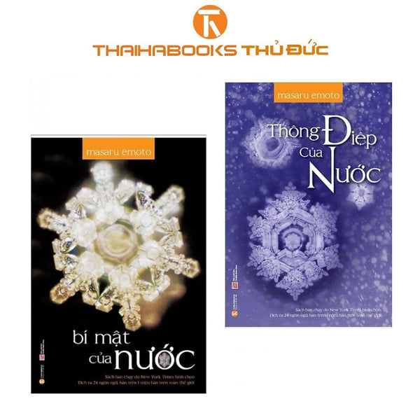 Sách - Bo Bí Mật Của Nước + Thông Điệp Của Nước - Thái Hà Books