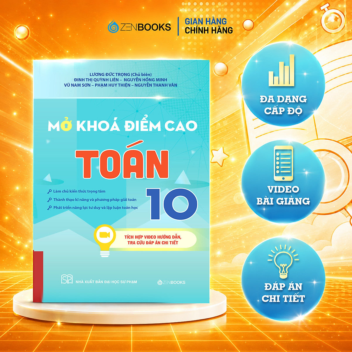 Sách - Mở Khóa Điểm Cao Toán 10