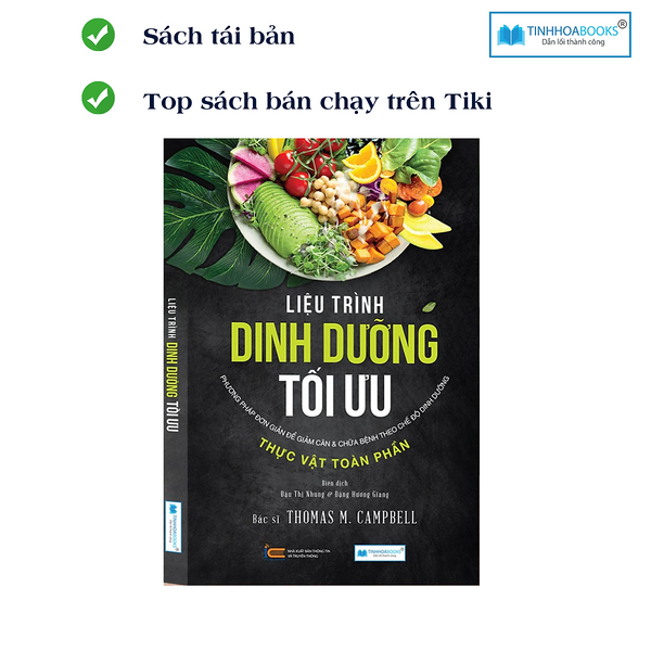 (Tb) Sách Liệu Trình Dinh Dưỡng Tối Ưu
