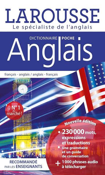 Sách Học Tiếng Pháp- Dictionnaire Larousse Poche Anglais