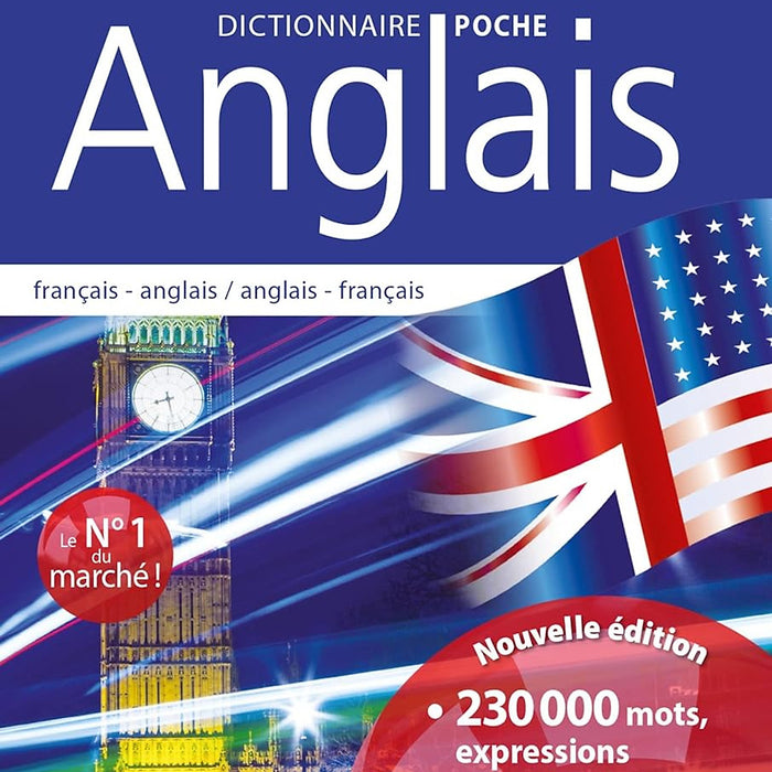Sách Học Tiếng Pháp- Dictionnaire Larousse Poche Anglais