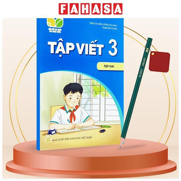 Sách - Tập Viết 3 - Tập 2 (Kết Nối) (2025) - Kèm Bút Chì 2B Deli 33312-2B